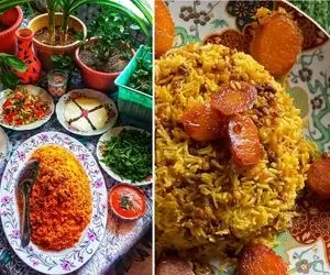 اگه عاشق قیمه قاطی شده هستی بدو بیا / قیمه شاه عباسی یا لاپلو یه رقیب جدیه واسه خورش قیمه