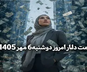قیمت دلار امروز دوشنبه 6 مهر 1405/ دلار از مرز 240 تومان گذشت!
