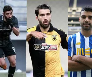 (عکس) ۳ مهاجم ایرانی نامزد برترین لژیونر هفته گذشته آسیا