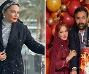 بهاره رهنما کیلو ریزون کرد که خودشو به زور جا بده تو این لباس؛ تو جوونی یه پا مدل بوده