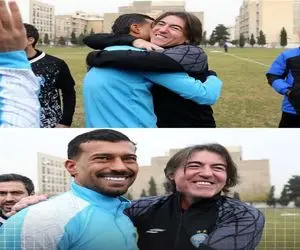 پایان حاشیه ۲۴ ساعته در استقلال؛ آغوش ساپینتو برای رامین رضاییان