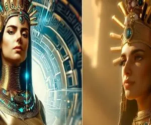 به کمک هوش مصنوعی ببین ملکه های مصری چه شکلی بودن؛ سفری به سرزمین کلئوپاترا 