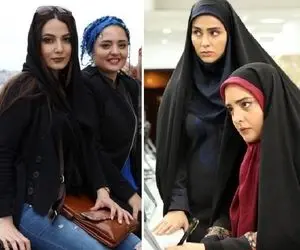 تیپ اونور آبیِ نرگس محمدی که هر آدمیو بیهوش میکنه بس که شیکوله؛ ستایشو گذاشت دره کوزه!