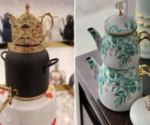 جدیدترین قوری و کتری / اینا رو بذار یه جا که همه ببینن زرق و برقشون خوراکه فخر فروشیه