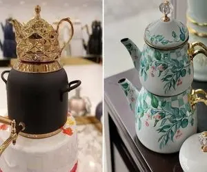 جدیدترین قوری و کتری / اینا رو بذار یه جا که همه ببینن زرق و برقشون خوراکه فخر فروشیه