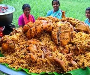 غذای غول پیکر و حجم بالا / پخت "مرغ فلفلی" برای 1000 نفر که ایول داره و دمشون گرم