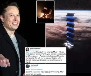 قابل توجه صیانتی ها؛ اینترنت ماهواره در اوکراین فعال شد