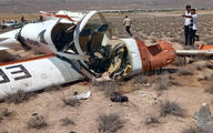 اولین تصاویر از سقوط مرگبار هواپیما در بجنورد