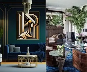 سبک دکوراسیون آرت دکو / از وقتی با این چیدمان آشنا شدن خونم صد برابر مجلل تر شده