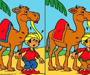 بازی فکری؛ اگه میخوای هوشت جلز و ولز نکنه تفاوت اعلاء الدین و شترش رو پیدا کن