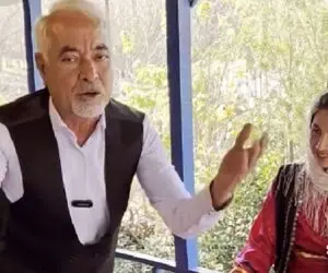 آواز ماندگار؛ صادق بوقی رو ریتم آو آو آو می خونه آخ این زنه بلای جانه