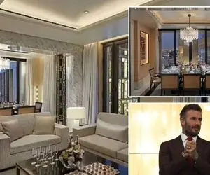 تصاویر سوئیت لوکس دیوید بکام در قطر