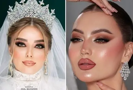تست میکاپ عروس؛ بهترین سبک های آرایش بدون مصنوعی شدن چهره و هماهنگی با لباس و مو