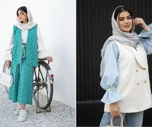 ست کردن وست میتونه سخت تر از مانتو باشه؛ به نظرت شومیز بهتره برای زیرش یا اورال؟
