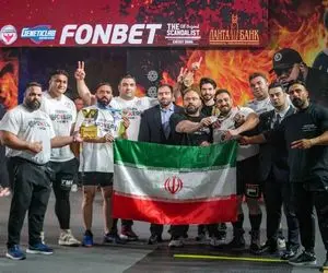 ۶ مدال برای قوی‌ترین مردان ایران در روسیه