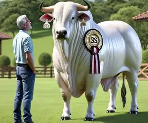 گاوهای باورنکردنی؛ گاو هرکول پرشیر رو اخته کردن عضله بسازه برای نمایش و قدرت نمایی