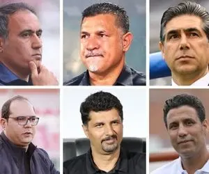 گزینه های داخلی سرمربی گری پرسپولیس که مدیران آن ها را نمی خواهند