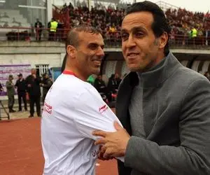 (عکس) پیام سید جلال حسینی به علی کریمی بعد از فوت علی انصاریان