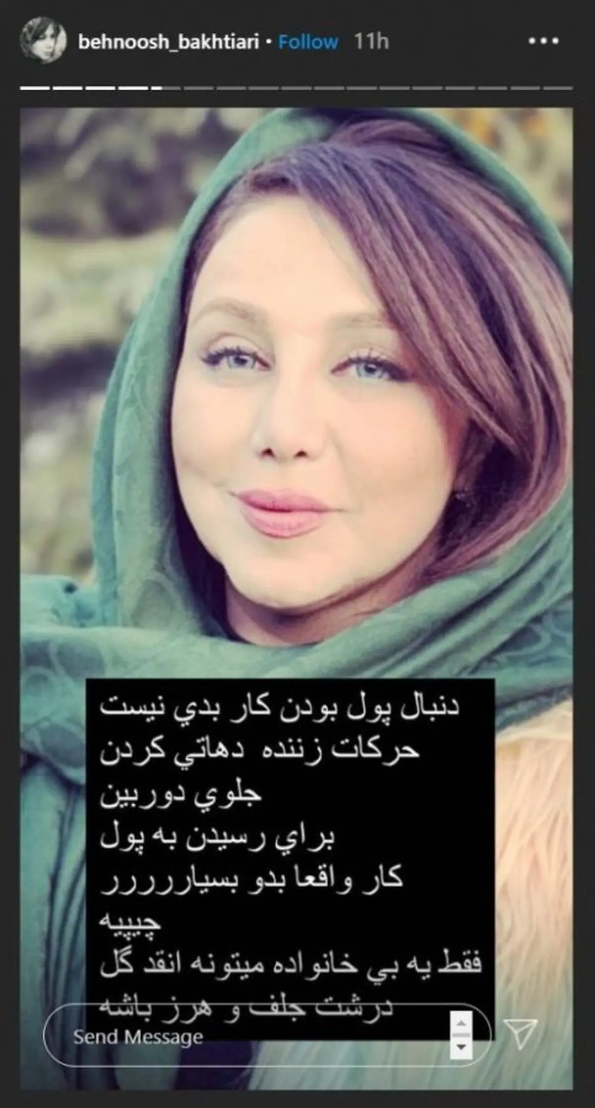 بهنوش بختیاری و ریحانه پارسا؛ دعوا، کشف حجاب و فحش در اینستاگرام!