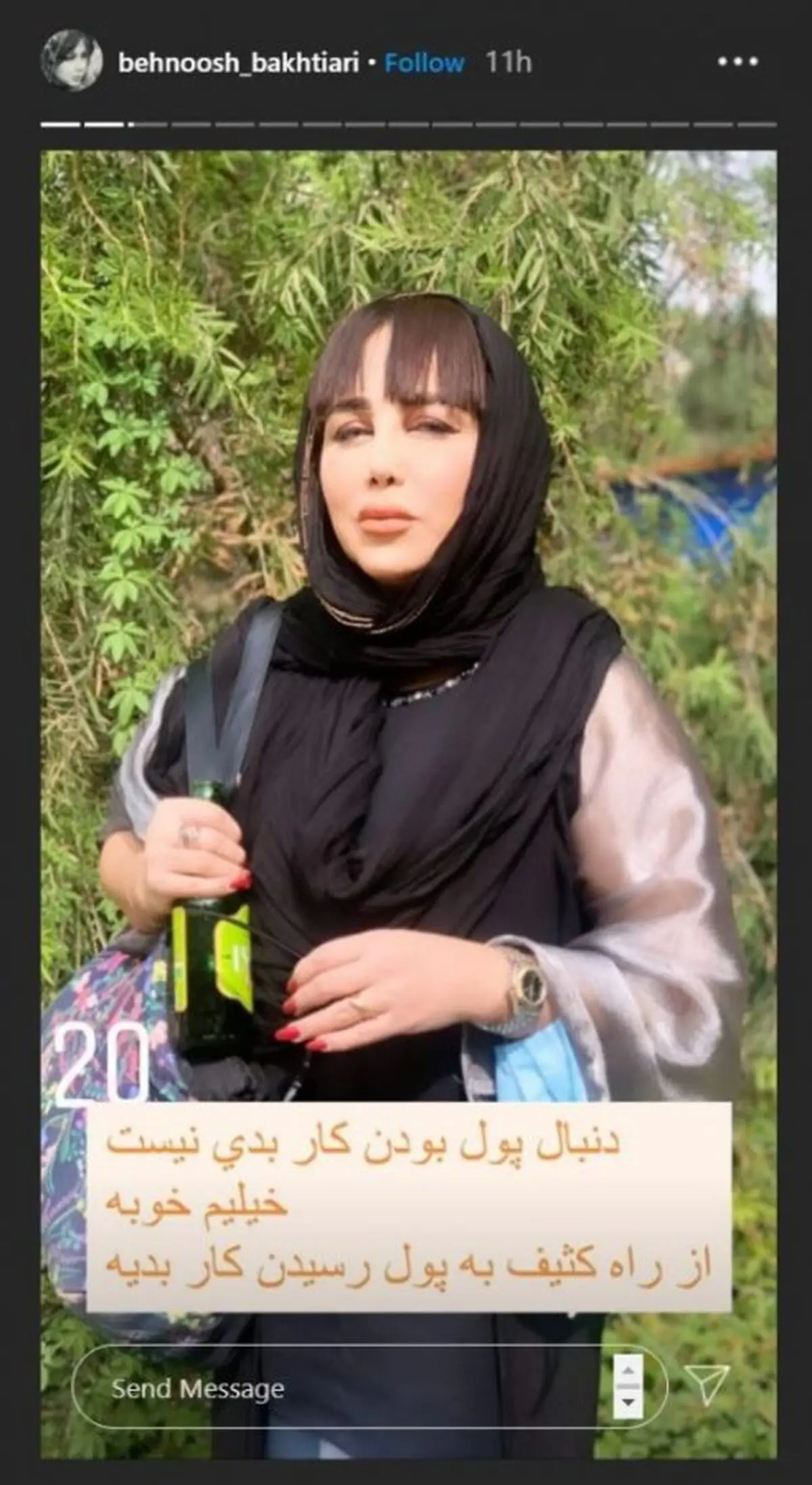بهنوش بختیاری و ریحانه پارسا؛ دعوا، کشف حجاب و فحش در اینستاگرام!