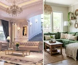 مبلمان مد 1404 برای نشیمن کوچک و بزرگ؛ مبل و پارچه شیک برای منزل سی تا سیصد متری