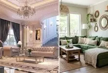 مبلمان مد 1404 برای نشیمن کوچک و بزرگ؛ مبل و پارچه شیک برای منزل سی تا سیصد متری