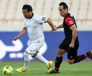 (عکس) غم علی کریمی در یادبود انصاریان و میناوند