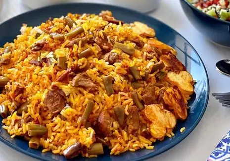 آموزش آشپزی؛ این میشه خوشمزه ترین لوبیا پلویی که تا حالا خوردی