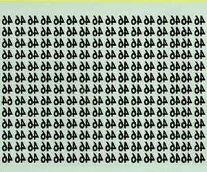 بازی فکری؛ عدد ۶۴ معکوس را در ۷ ثانیه پیدا کنی چشات از یه بچه عقابم تیز و قوی تره