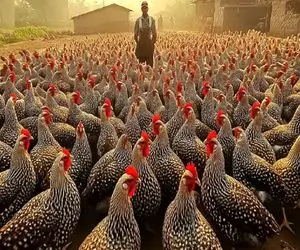 کارخانه حیوانات؛ فرآیند پرشور پرورش پرندگان کمیاب هندی در گینه با تزریق هورمون