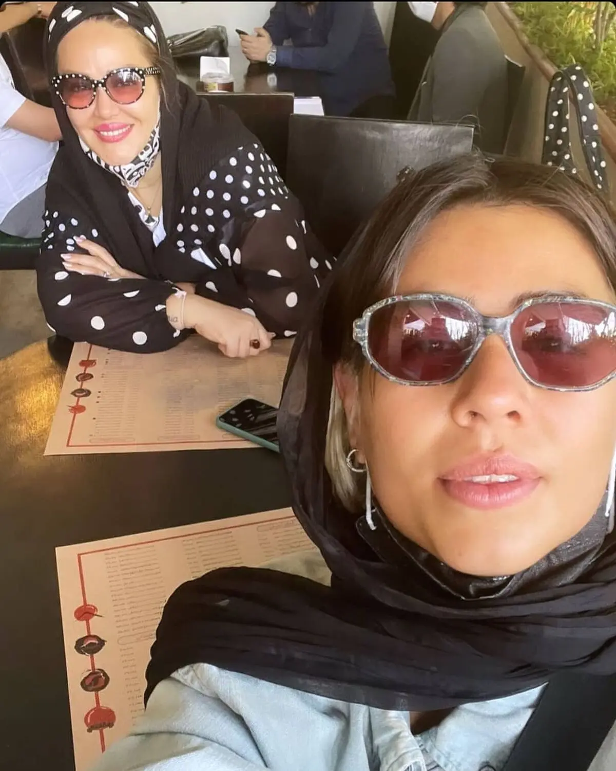 بهاره رهنما و دخترش پریا