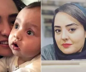 ویدیو شوکه کننده "نرگس محمدی" در اینستاگرام؛ داغ کودک 3 ساله!