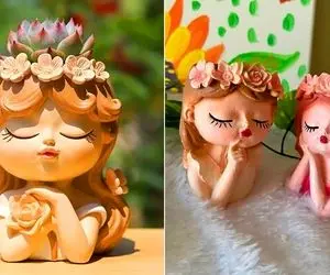 مدل های مجسمه ای که برای اتاق دختران ادایی از واجباته؛ فانتزی های مینیمال در دکوربندی