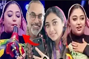 آواز شاد؛ دختر شریفیان بندری با نی انبان یه ملت رو رقصوند خودش ریتمیک رو ابراس