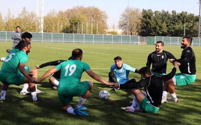 آخرین تمرین تیم ملی در ایران با حضور یک مهمان ویژه