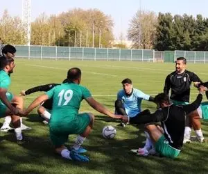 آخرین تمرین تیم ملی در ایران با حضور یک مهمان ویژه