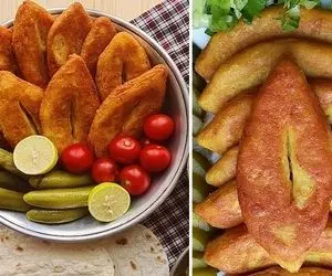 طرز تهیه کتلت بازاری / کتلت خوشمزه شیرازی بدون گوشت و خیلی ساده