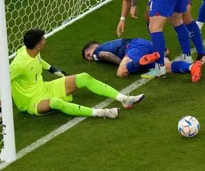 ستاره آمریکا بعد از بازی با ایران راهی بیمارستان شد