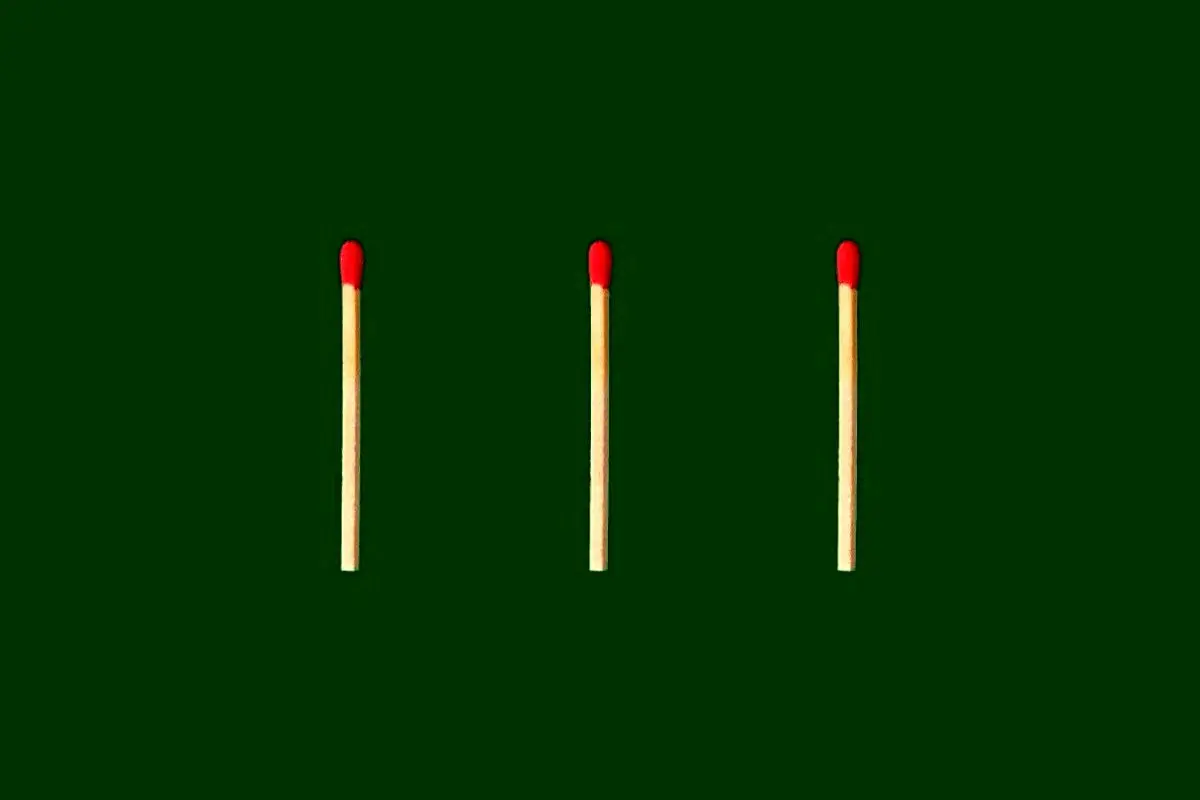 تست-هوش-ساخت-عدد-شش-با-سه-چوب-کبریت