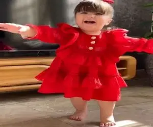 آواز محلی؛ دختربچه مثل گوجه گیلاسی گرد و قلمبه اس آذری میرقصه میخوای لپشو گاز بگیری