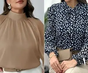 شومیز مختص افراد چاق و لاغر/ برا عید نه وزن کم کن نه اضافه کن با اینا خوش اندام ترینی