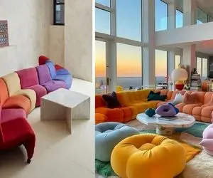 رنگ هایی که در دکوراسیون با هم ست می شوند / اینارو بدونی از همه صد هیچ جلویی