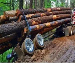 جا به جایی های جانکاه؛ راننده تریلی با دو تن بار تو سربالایی یه کامیون رو بکسل میکنه