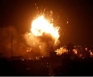 حمله جنگنده‌های رژیم صهیونیستی به نوار غزه