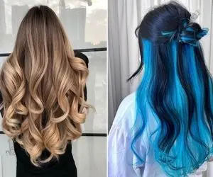 زیباترین رنگ مو برای دختر مجرد / سنی نداری که از الان موهات بسوزه اینا بدون دکلره ان