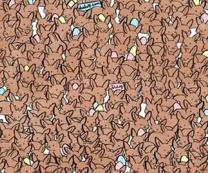 بازی فکری؛ اگه بندبند وجودت از هوش لبریز شده 3 خرگوش استتار کرده رو پیدا کن