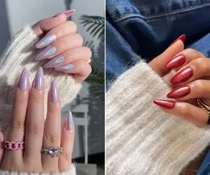 شب یلدا همه میزنن تو کار طرح های هندوانه ای / تو با لاک ناخن شاین بشو شیک ترین مجلس