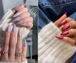 شب یلدا همه میزنن تو کار طرح های هندوانه ای / تو با لاک ناخن شاین بشو شیک ترین مجلس