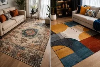 انواع و اقسام مدل روفرشی مدرن؛ از طرح دار و اشکال هندسی تا ایده های صاف و ساده