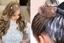 بهترین رنگ مو برای جشن نامزدی نسبت به رنگ لباس؛ روش هماهنگی آرایش با سن هر دختر